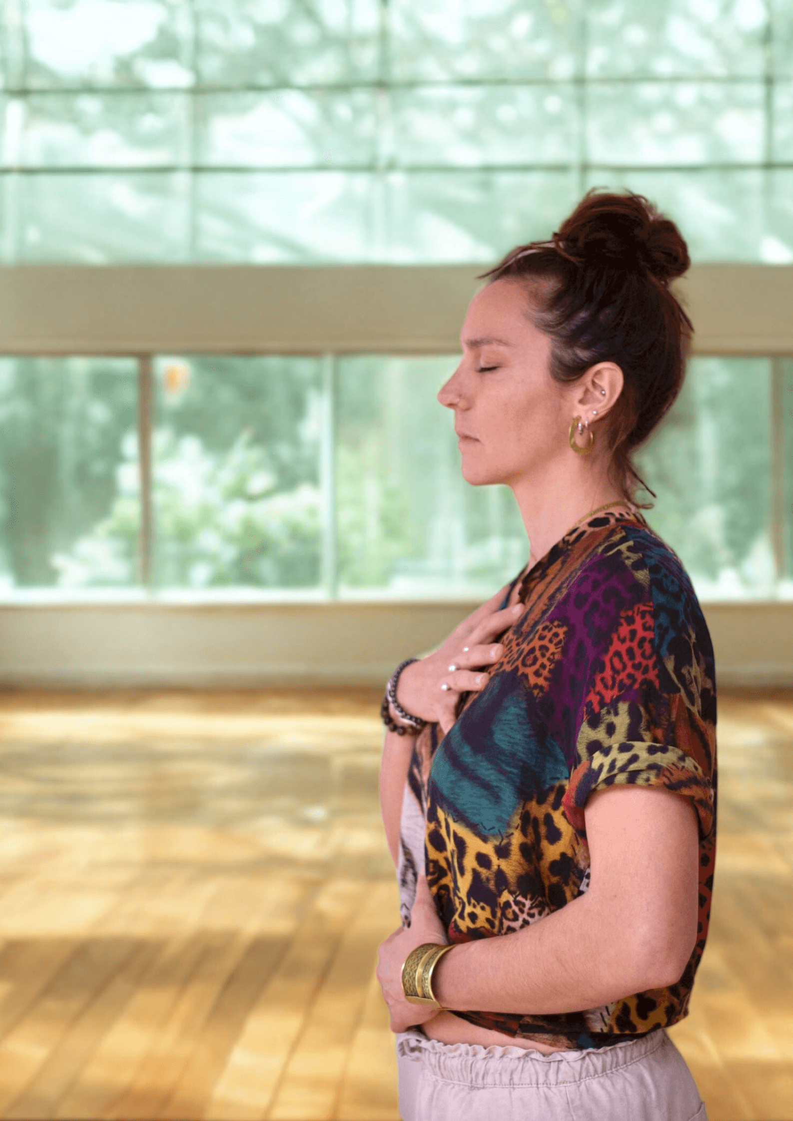 Séance de régulation avec Aurélie Bousset, sophrologue stress et physiologie.